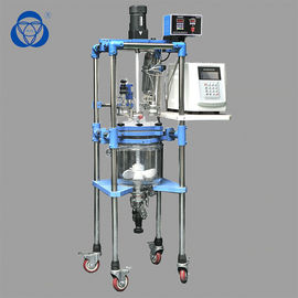 China Biodiesel ultrassônico de vidro Jacketed personalizado da embarcação de reator contínuo fábrica